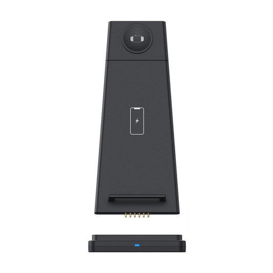 Close-up of QGeeM QG-WC05 charging dock with removable magnetic pad sections