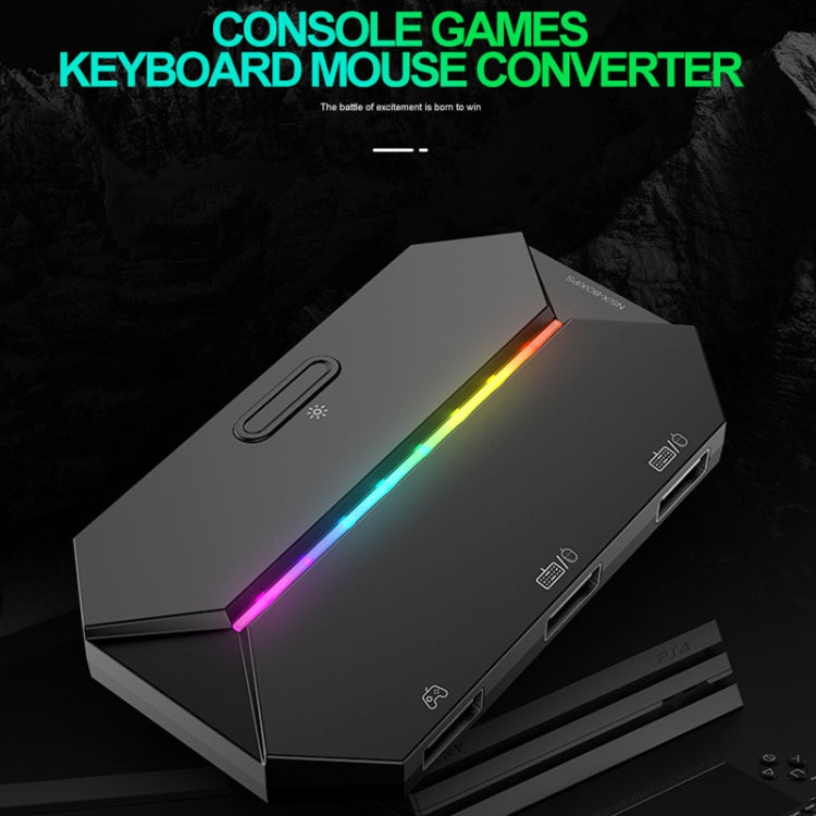ZIYOU LANG G6L Gamepad To Keyboard Mouse Converter For Nintendo Switch / Xbox / PS4,Specification:, Host, Host + K15 + V1 + Red Pad