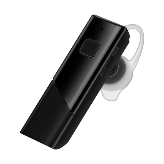 Single ear 4.2 Bluetooth headset with stereo HIFI sound, black wireless sports design