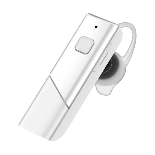White A1 wireless headset angle view displaying premium build and touch button interface