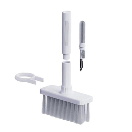 5-in-1 earbud cleaning pen and keyboard brush set with key cap puller tool