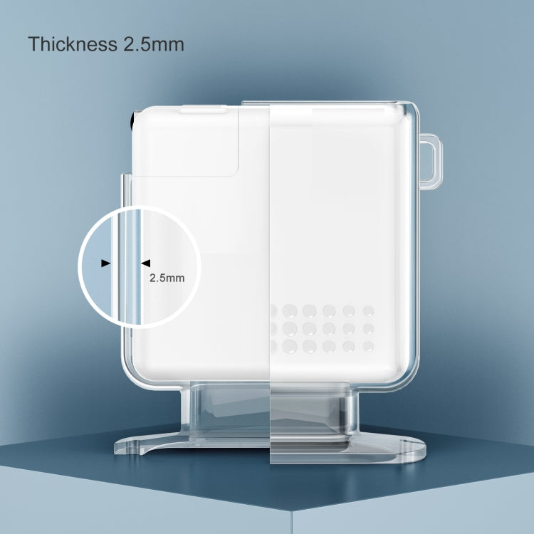 OATSBASF Transparent Silicone Power Protective Case For IPhone MacBook Pro Air, 20W