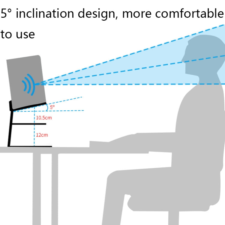 Portable Cooling All-aluminum Speaker Laptop Stand