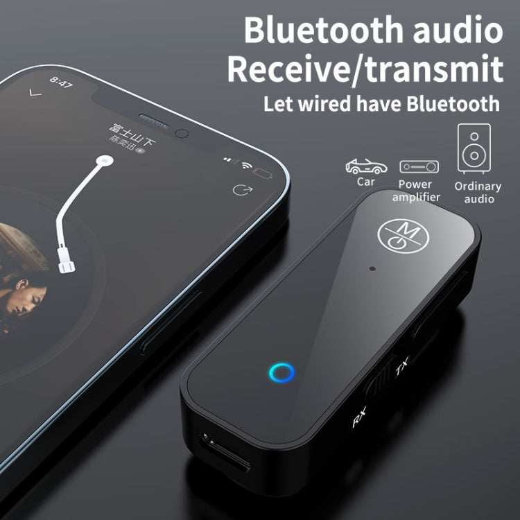 2 In 1 Bluetooth Receiving Transmitter AUX Car Adapter TV Computer Audio Transmitter, B28