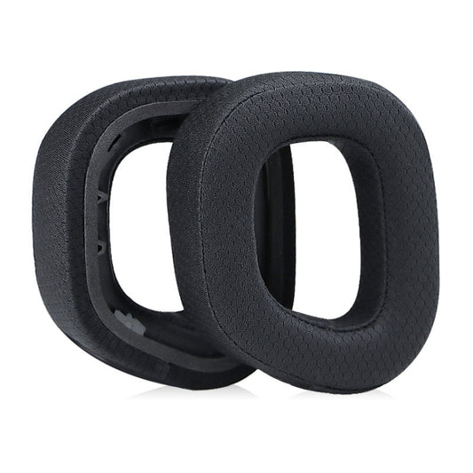 Two RGB protective cases for CORSAIR HS80 headphones with mesh and velvet material options