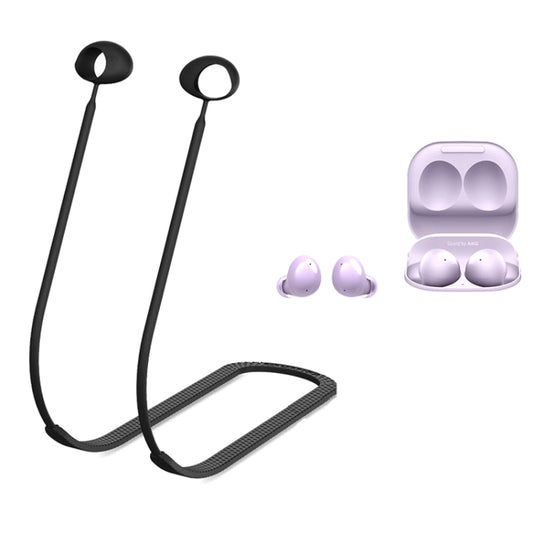 Silicone anti-lost cord for Samsung Galaxy Buds 2, tether strap prevents earbuds from dropping