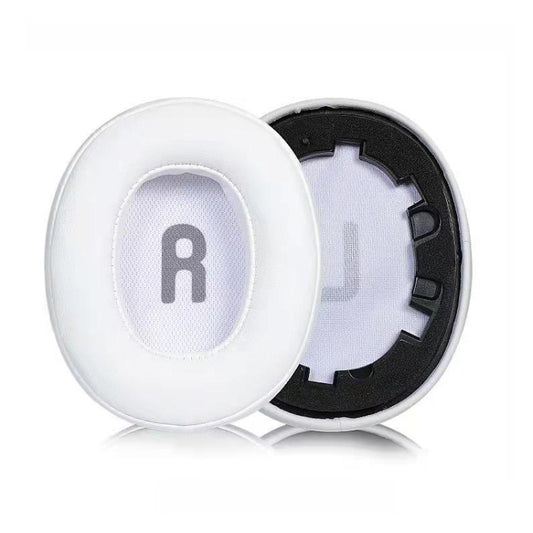 White protein leather ear pads replacement set compatible with JBL TUNE series