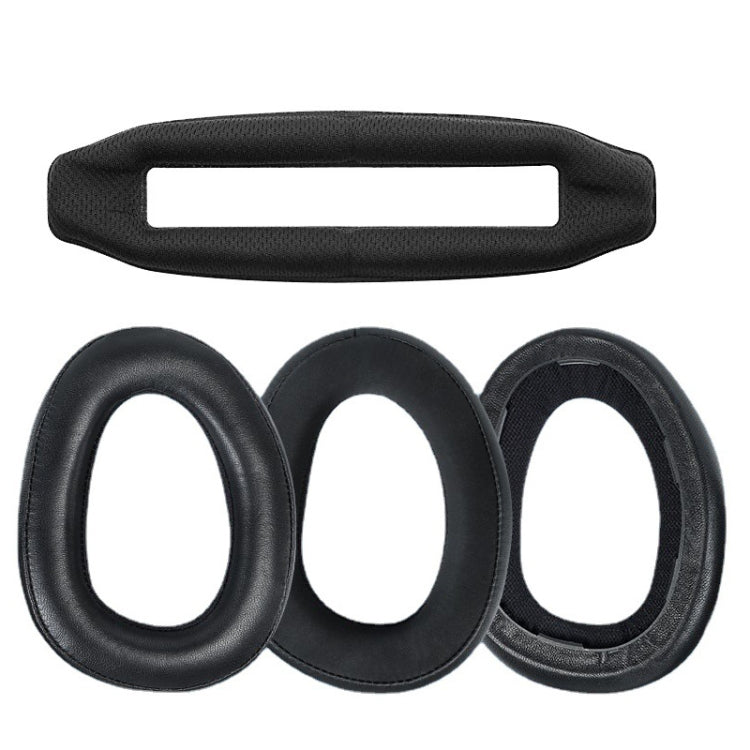 2 PCS Earmuff Head Beam For Sennheiser GSP600 GSP500 GSP670,Style:, Head Beam, Lambskin, Mesh Cloth, Ice Gel, Nanosplicing