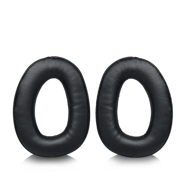 2 PCS Headphone Sleeve Cover for Sennheiser GSP300 GSP370 GSP350,Style:, Protein Skin, Lamb Leather, Black Head Beam, Red Head Beam, Blue Head Beam, Mesh Cloth