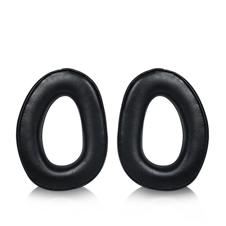 2 PCS Headphone Sleeve Cover for Sennheiser GSP300 GSP370 GSP350,Style:, Protein Skin, Lamb Leather, Black Head Beam, Red Head Beam, Blue Head Beam, Mesh Cloth