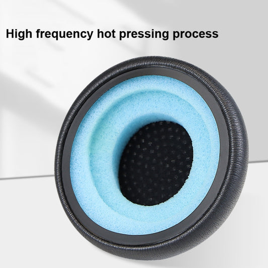 Foam ear pads installed on Skullcandy Uproar headphones showing comfortable fit