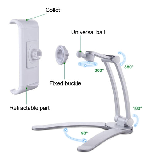 Lazy stand expanded to full height, displaying flexible multi-angle positioning
