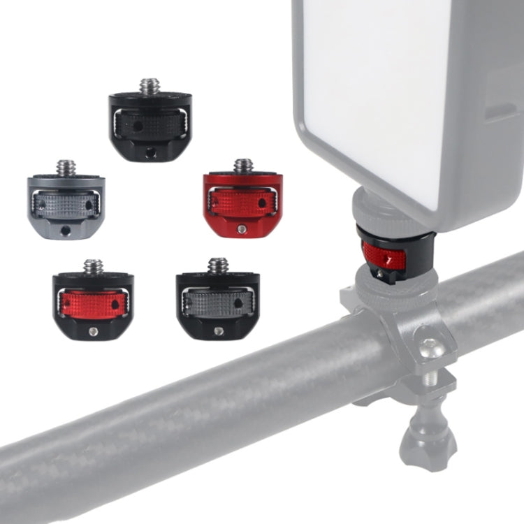 Camera Conversion Screw 1/4 Inch  Adapter for DJI Pocket2 /Insta360 ONE X2, Black, Red, Titanium, Black+Red, Black+Titanium