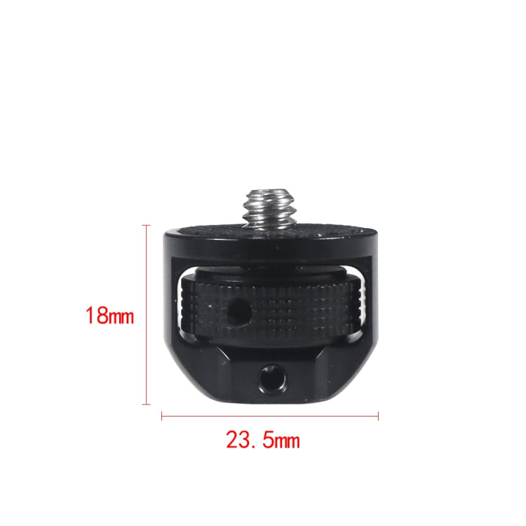 Camera Conversion Screw 1/4 Inch  Adapter for DJI Pocket2 /Insta360 ONE X2, Black, Red, Titanium, Black+Red, Black+Titanium