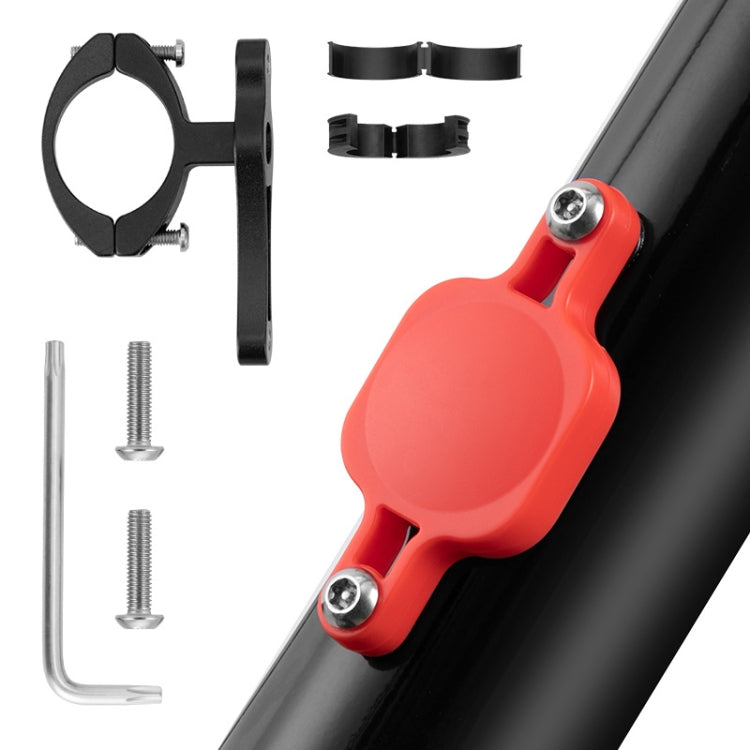 Housse anti-perte pour traceur de vélo AirTag, 4633 orange, 4633 noir, 4633 rouge, 4633 bleu, 4633 vert, 4634 rouge, 4634 bleu, 4634 vert, 4634 orange, 4634 noir