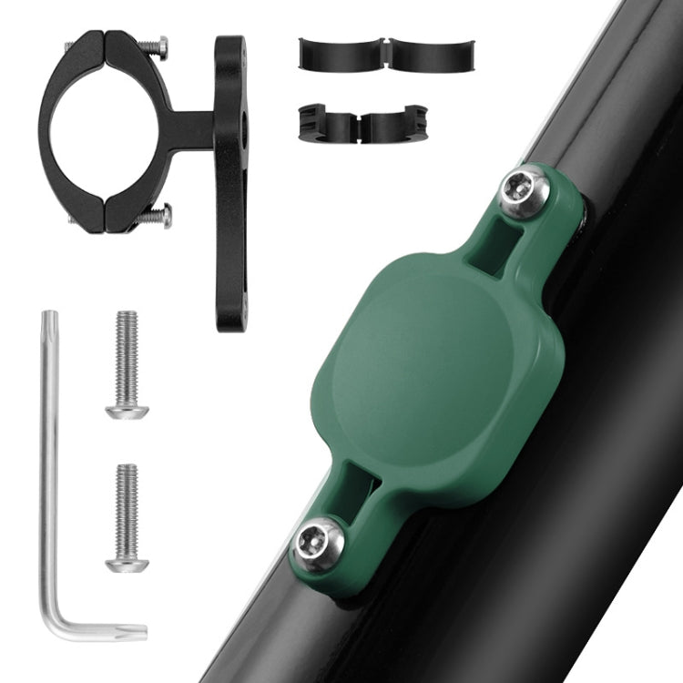 Bicycle Tracker Anti-Lost Cover for AirTag 2nd Gen / AirTag 1st Gen, Color: 4633 Black, 4633 Orange, 4633 Black, 4633 Blue, 4633 Green, 4634 Red, 4634 Blue, 4634 Green, 4634 Orange, 4634 Black