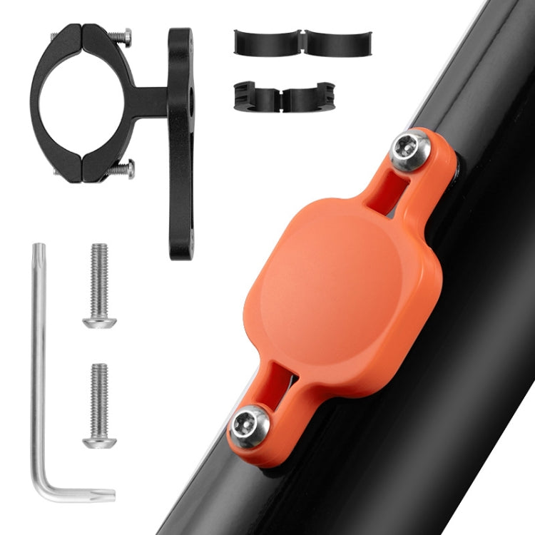 Housse anti-perte pour traceur de vélo AirTag, 4633 orange, 4633 noir, 4633 rouge, 4633 bleu, 4633 vert, 4634 rouge, 4634 bleu, 4634 vert, 4634 orange, 4634 noir