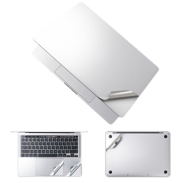 JRC Upper Cover Film + Bottom Cover Film + Full-Support Film + Touchpad Film Laptop Protective Sticker, For Macbook 16Pro 2021 A2485, For Macbook 14Pro 2021 A2442