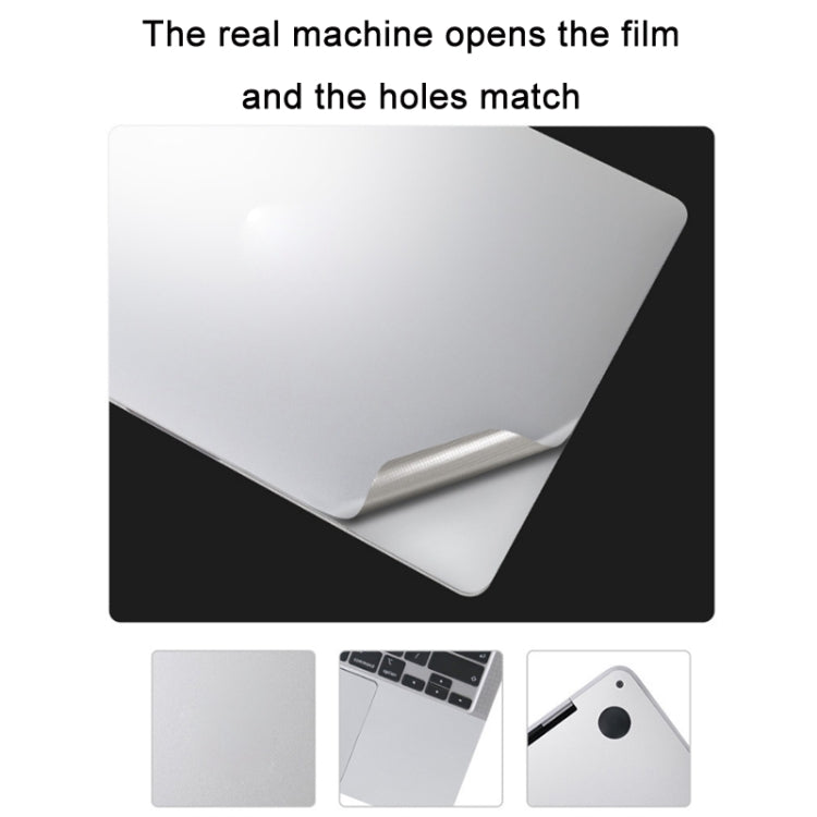 JRC Upper Cover Film + Bottom Cover Film + Full-Support Film + Touchpad Film Laptop Protective Sticker, For Macbook 16Pro 2021 A2485, For Macbook 14Pro 2021 A2442