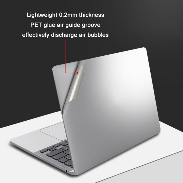JRC Upper Cover Film + Bottom Cover Film + Full-Support Film + Touchpad Film Laptop Protective Sticker, For Macbook 16Pro 2021 A2485, For Macbook 14Pro 2021 A2442