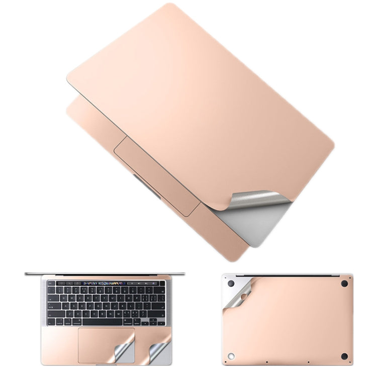 JRC Upper Cover Film + Bottom Cover Film + Full-Support Film + Touchpad Film Laptop Protective Sticker, For Macbook 16Pro 2021 A2485, For Macbook 14Pro 2021 A2442