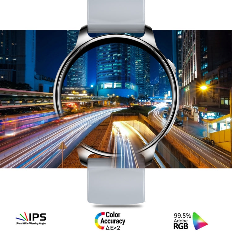 Montre connectée Wearkey Y22 avec appels Bluetooth et bouton rotatif, écran de 1,32 pouce, rose, noir et gris argenté