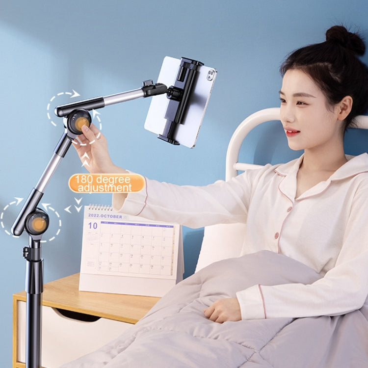 Support rotatif autobloquant pour téléphone portable et tablette Turbo, anti-secousses, 1,4 m, 1,6 m, rétractable, 1,6 m avec télécommande