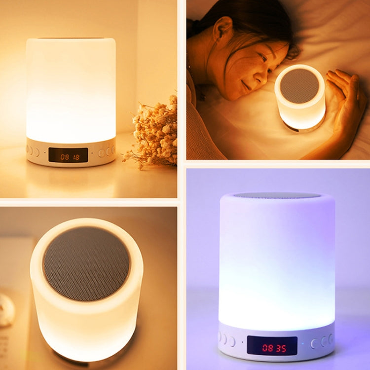 Bluetooth Speakers Pat Lights Charging Card Audio With Atmosphere Lamp, With Atmosphere Lamp