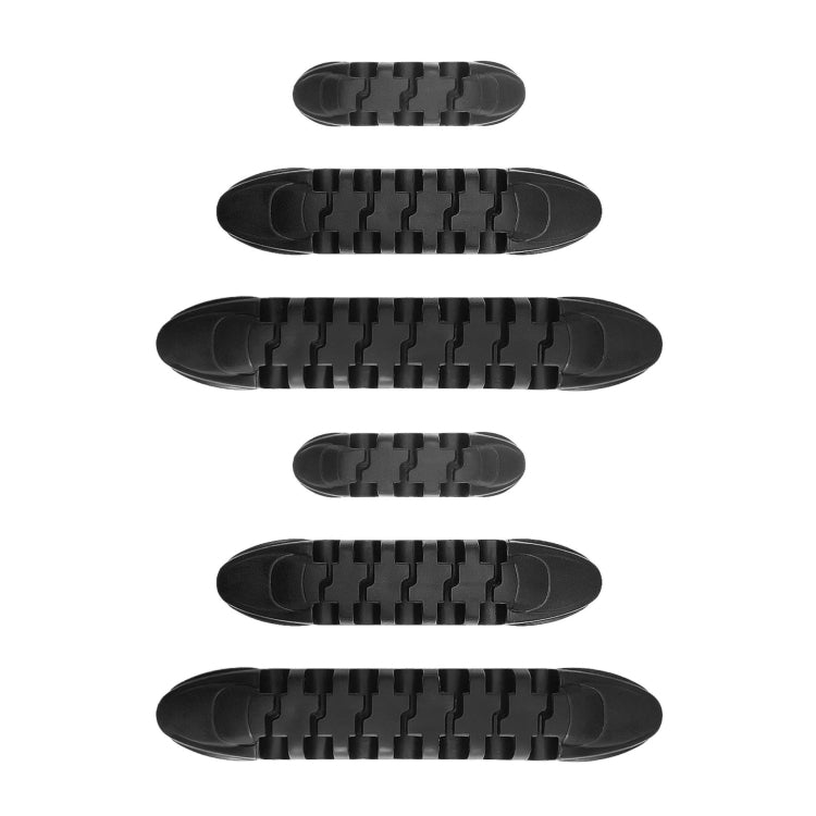 Ensemble combiné d'organisateur de câbles de données de bureau, enrouleur de rangement, 119 en 1, 125 en 1, fermeture éclair : 126 en 1, tuyau réseau : 126 en 1, 136 en 1