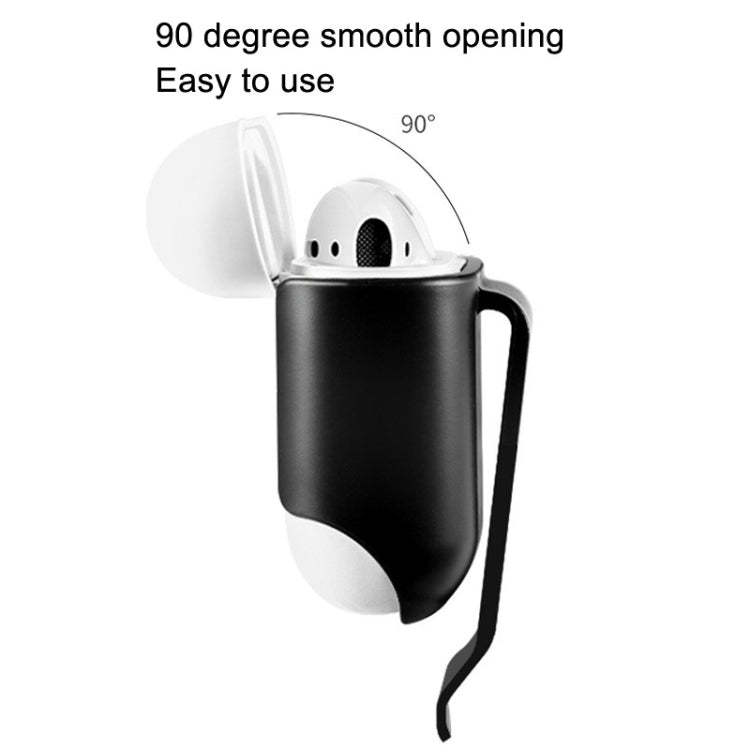 Lot de 10 housses de protection pour écouteurs portables, compatibles avec les AirPods 2 : rouge, noir, bleu marine, gris, blanc et rose