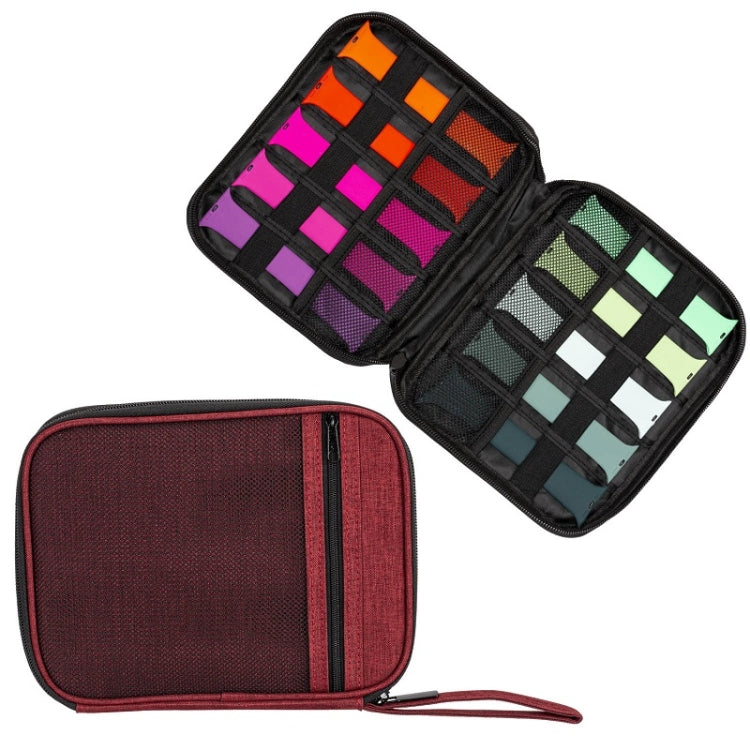 Sac de rangement portable en maille pour Apple Watch, rouge, bleu, violet, noir, gris, rose