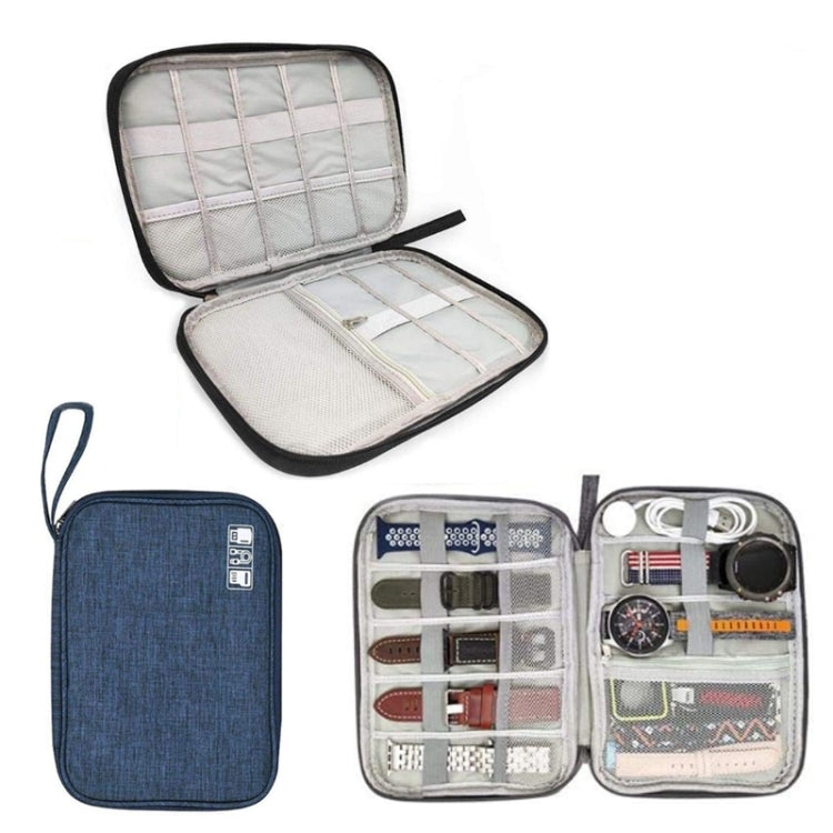 Travel Portable Strap Data Cable Storage Bag