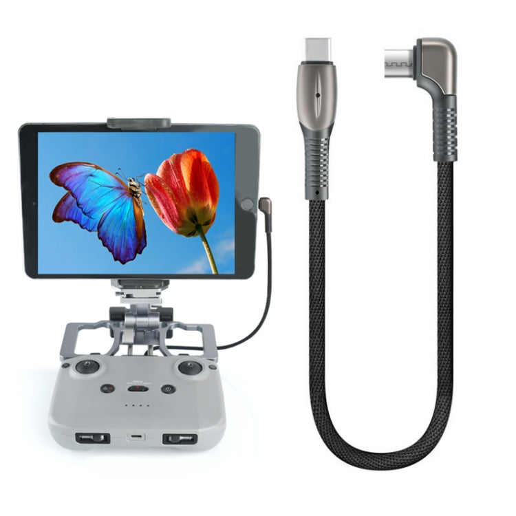 Aluminum Alloy Housing Cable Data Cable for DJI Mavic 3 /Mini 3 Pro /Air 2S/Mini 2,Style:, 8 Pin, Type-C