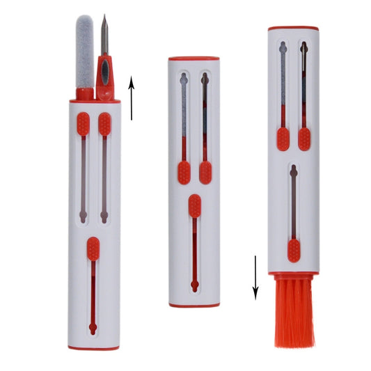 Professional cleaning tool set including multiple color options for headphone care