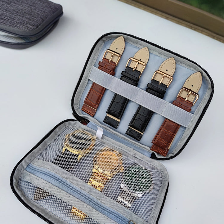 Children Smart Watch Strap Waterproof Storage Bag, Blue, Purple, Black, Grey, Wine Red, Navy