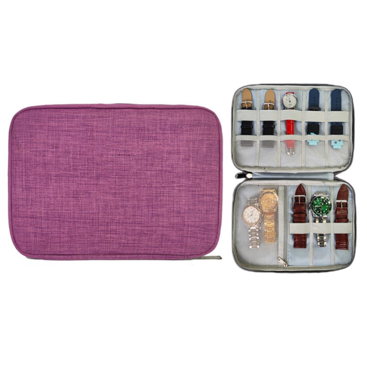 Children Smart Watch Strap Waterproof Storage Bag, Blue, Purple, Black, Grey, Wine Red, Navy