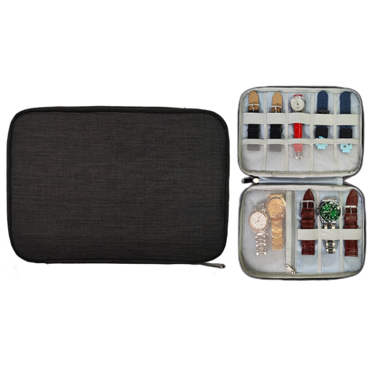 Children Smart Watch Strap Waterproof Storage Bag, Blue, Purple, Black, Grey, Wine Red, Navy