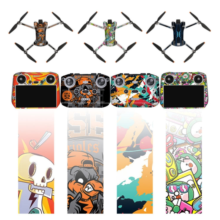 Sunnylife Drone+Remote Control Protective Sticker For DJI Mini 3 Pro, Standard  Version, RC Version