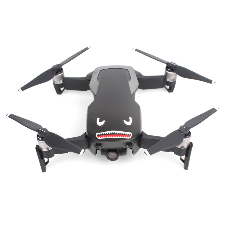 3 Sets Drone Shark Emoticon Body Sticker Battery Sticker