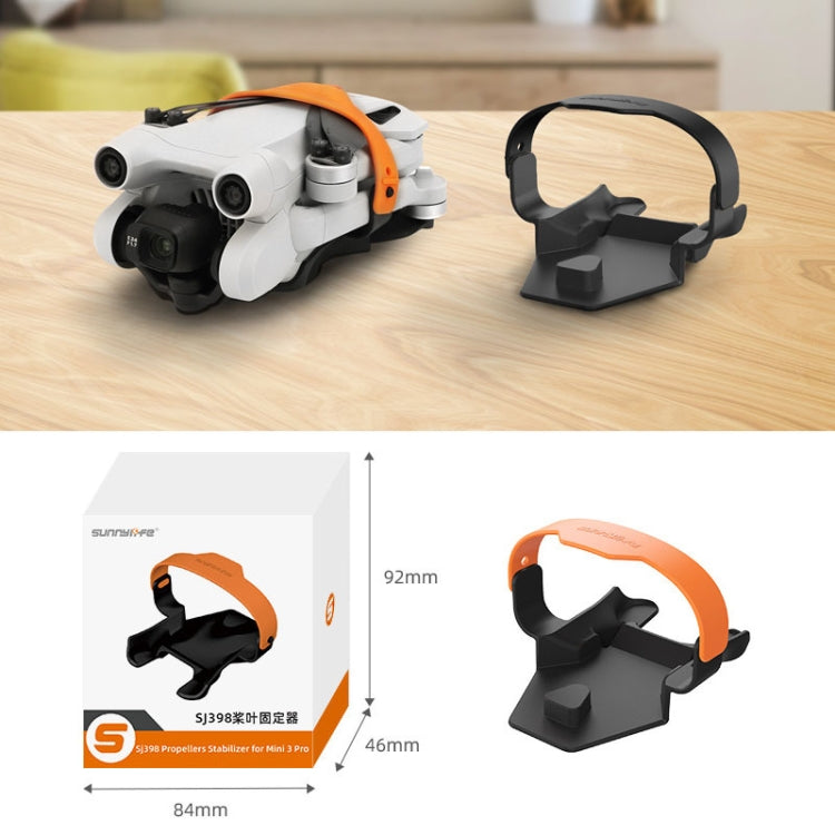Sunnylife MM3-SJ398 For Mini 3 Pro Propeller Blade Retainer Chassis Cover, For DJI Mini 3 Pro(Black), For DJI Mini 3 Pro(Dual -color)