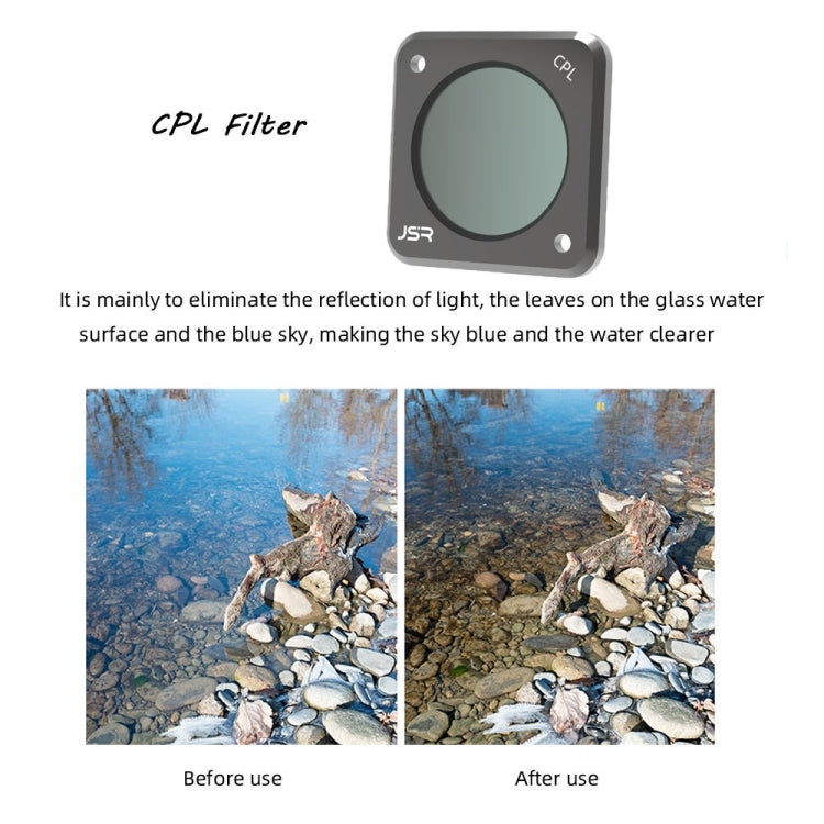 JUNESTAR Action Camera Filters For DJI Action 2,Style:, MCUV, CPL, ND4, ND8, ND16, ND32, ND64, ND1000, ND8PL, ND16PL, ND32PL, ND64PL, Macro 10X, Night, Star, CS-3IN1, CS-4in1, CS-4in1 (NDPL), CS-6IN1, CS-8in1