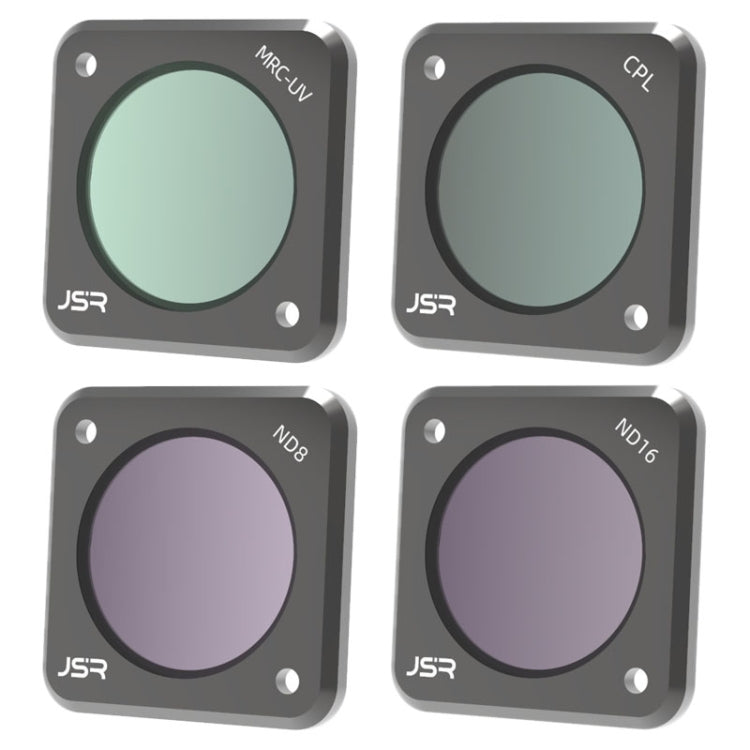 JUNESTAR Action Camera Filters For DJI Action 2,Style:, MCUV, CPL, ND4, ND8, ND16, ND32, ND64, ND1000, ND8PL, ND16PL, ND32PL, ND64PL, Macro 10X, Night, Star, CS-3IN1, CS-4in1, CS-4in1 (NDPL), CS-6IN1, CS-8in1