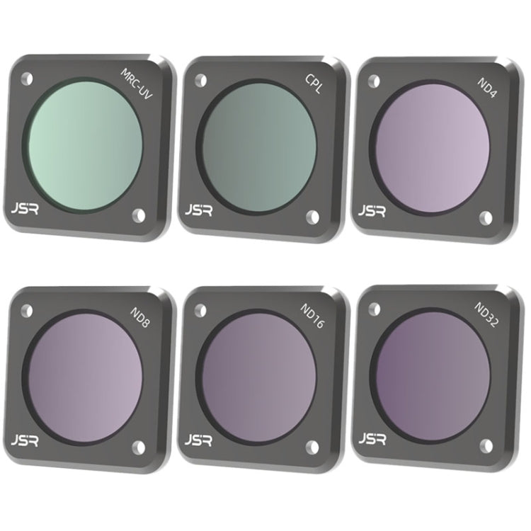 JUNESTAR Action Camera Filters For DJI Action 2,Style:, MCUV, CPL, ND4, ND8, ND16, ND32, ND64, ND1000, ND8PL, ND16PL, ND32PL, ND64PL, Macro 10X, Night, Star, CS-3IN1, CS-4in1, CS-4in1 (NDPL), CS-6IN1, CS-8in1