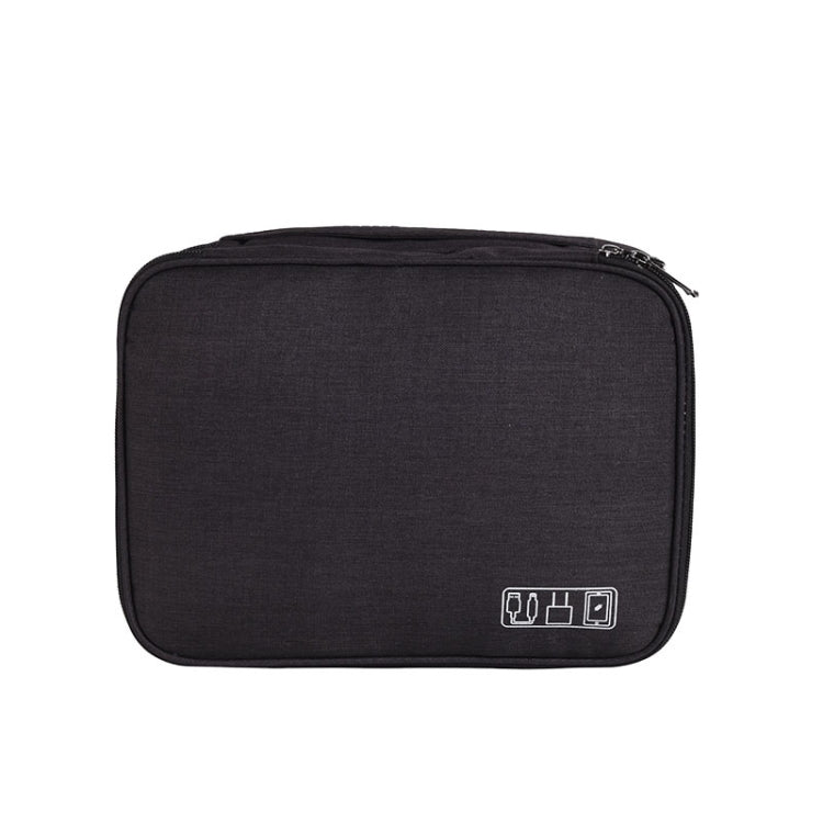 RH916 3 Layers Digital Collection Package Multi-Functional Data Cable Storage Package, RH916 Purple, RH916 Black, RH916 Gray, RH916 Blue, RH916 Navy, RH916 Red Wine