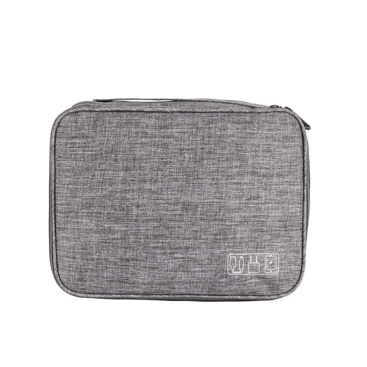 RH916 3 Layers Digital Collection Package Multi-Functional Data Cable Storage Package, RH916 Navy, RH916 Red Wine, RH916 Purple, RH916 Black, RH916 Gray, RH916 Blue