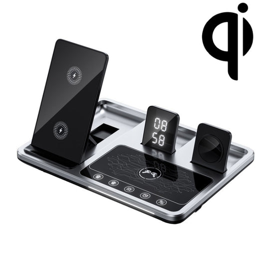 R11 4-in-1 30W wireless charger with ambient light for phone and accessories