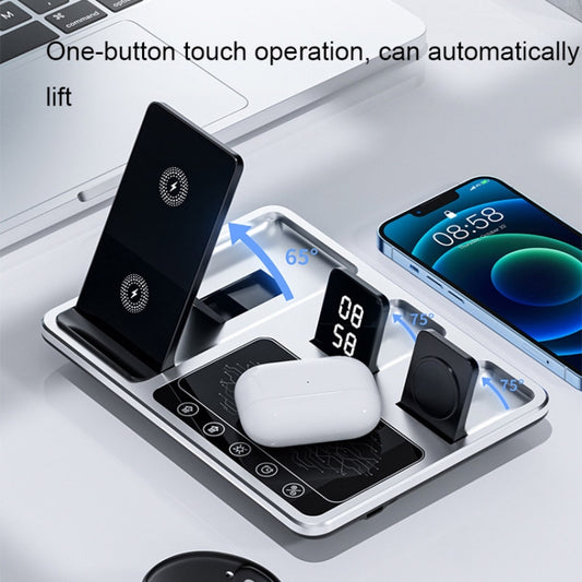 Close-up of R11 charger's premium design with integrated ambient light glow