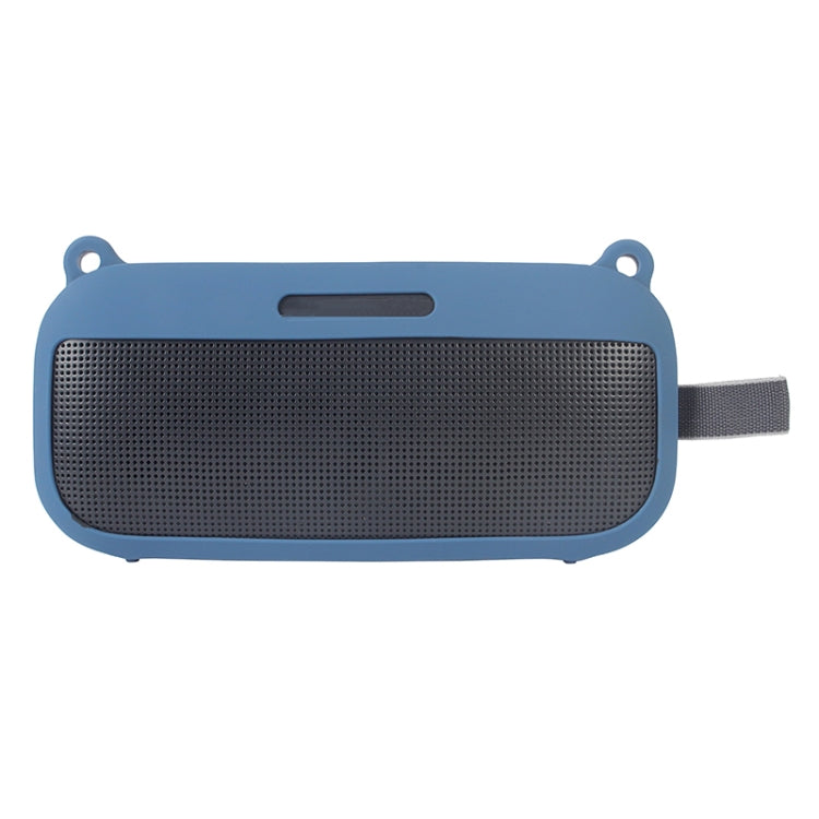 Speaker Silicone Protective Cover For Bose Soundlink Flex, Style 2 Dark Blue, Style 2  Stone Blue, Style 2 Black, Style 2 Silver Gray