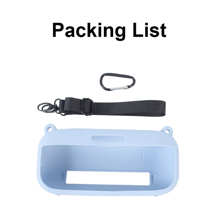 Speaker Silicone Protective Cover For Bose Soundlink Flex, Style 2 Black, Style 2 Silver Gray, Style 2 Dark Blue, Style 2  Stone Blue