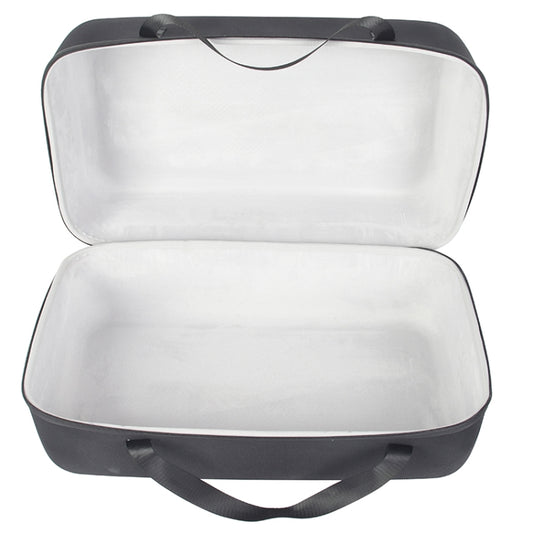 Interior padding and organizational compartments inside JBL PARTYBOX 110 case